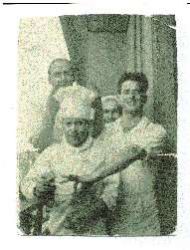 Grand père du patron cuisinier à Strasbourg